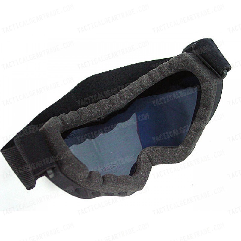 Airsoft X400 Wind Dust Tactical Goggle Glasses Black