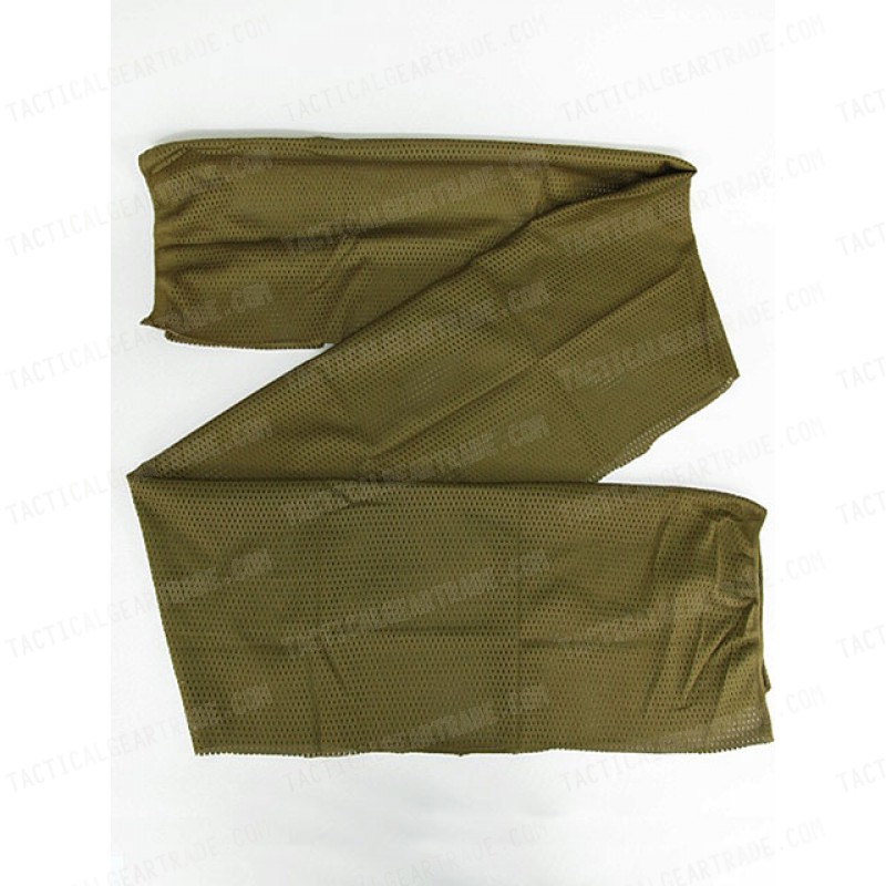 USMC Army Scrim Scarf Face Veil Mask Coyote Brown