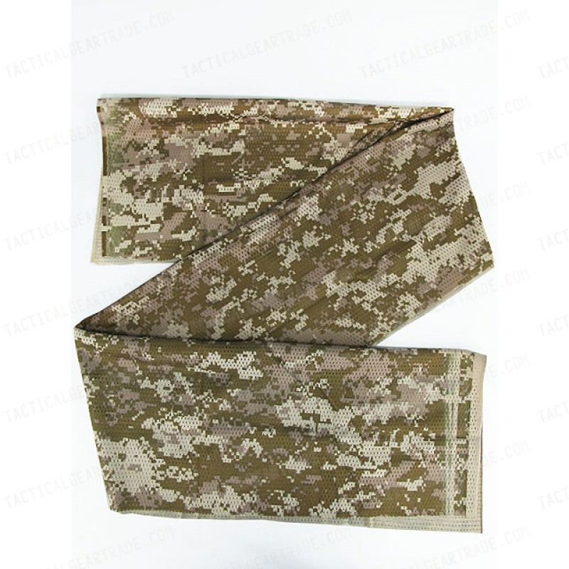 USMC Army Scrim Scarf Face Veil Mask Digital Desert Camo