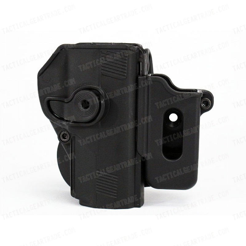 IMI Style Beretta PX4 RH Pistol Paddle Holster w/Mag Pouch Black