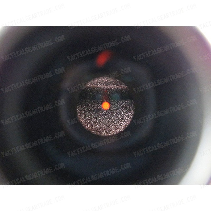 ACOG Type Optical Fiber Red Illuminated Dot Sight (Dual Power)