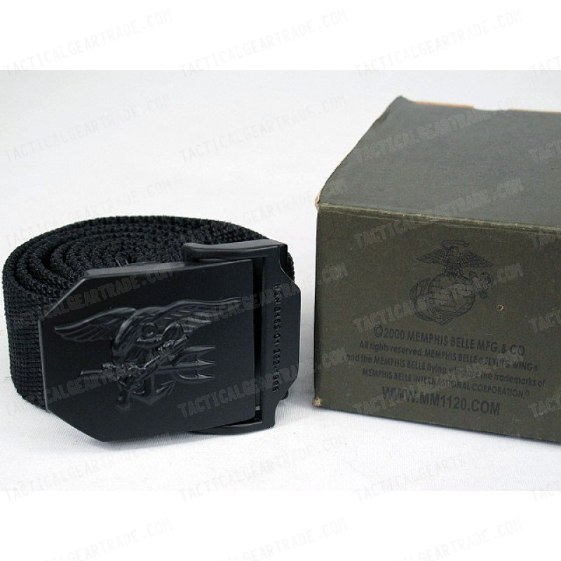 US Navy Seals Eagle Tactical BDU Nylon Duty Belt Black