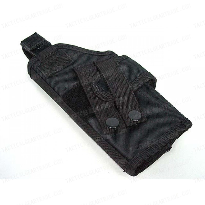 Molle Handgun Pistol Belt RH Holster Black