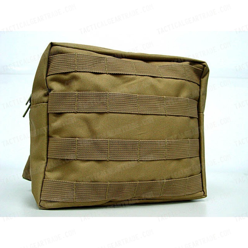 Molle Drop Leg Panel Utility Waist Pouch Bag Coyote Brown