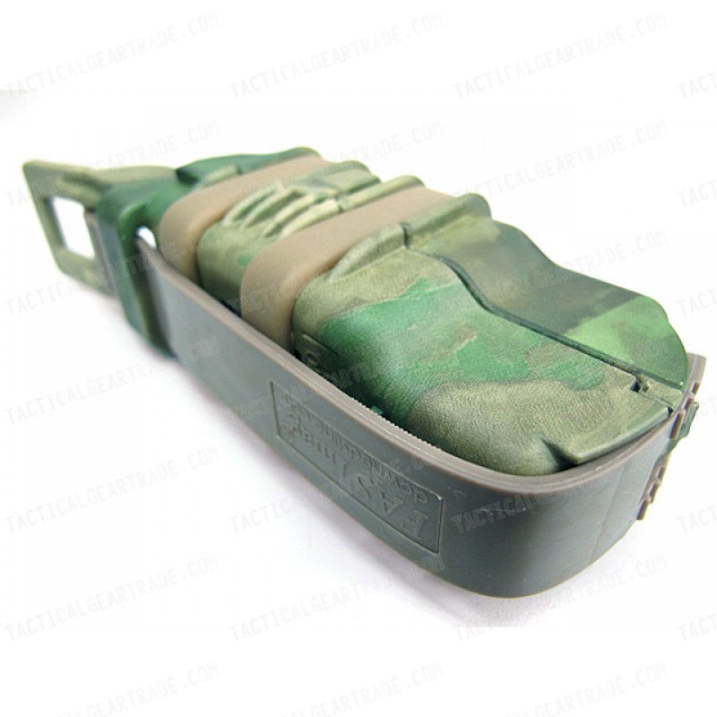 Molle FastMag Magazine Clip Set for Pistol/MP5 A-TACS Camo FG