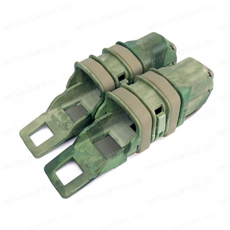 Molle FastMag Magazine Clip Set for Pistol/MP5 A-TACS Camo FG