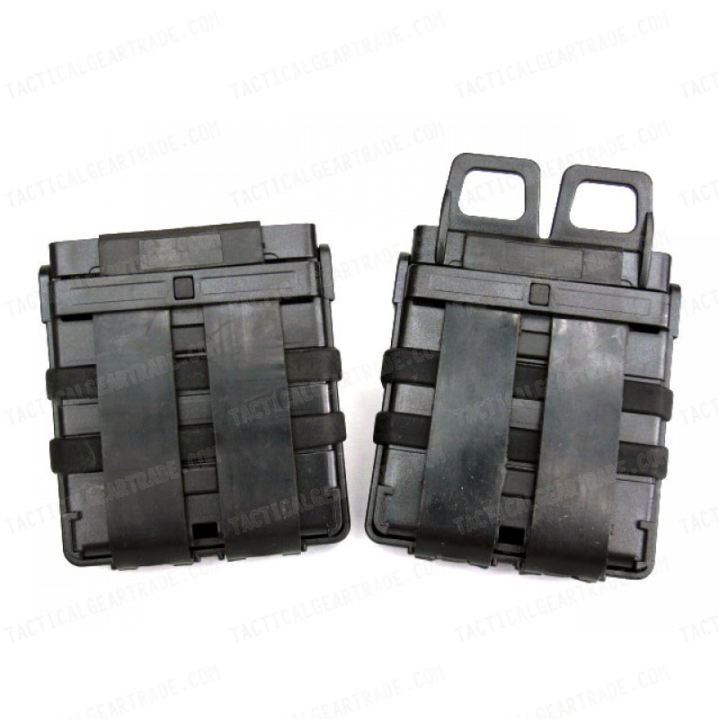 Molle FastMag Magazine Clip Set for 7.62 AK/M14 Black