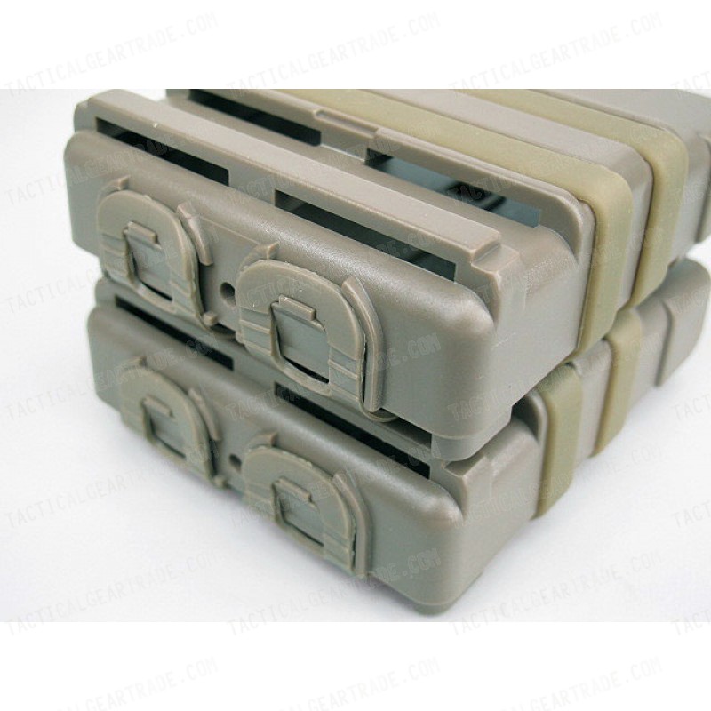 Molle FastMag Magazine Clip Set for 7.62 AK/M14 Tan