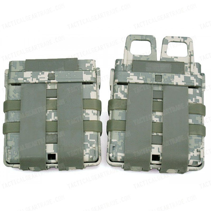 Molle FastMag Magazine Clip Set for 7.62 AK/M14 ACU Camo