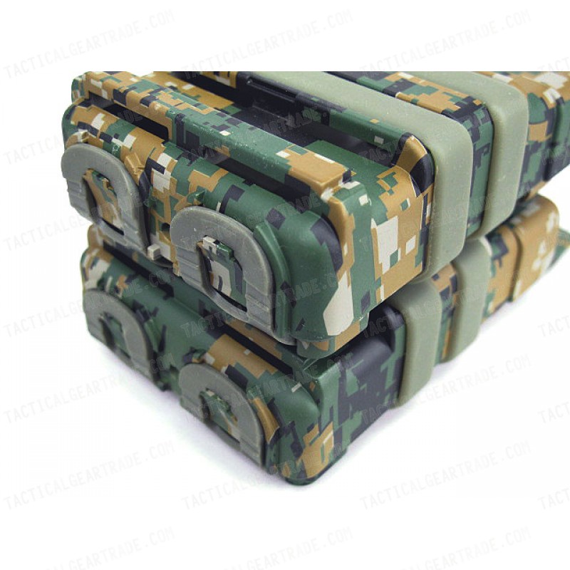 Molle FastMag Magazine Clip Pouch Set Gen. 3 Marpat Woodland