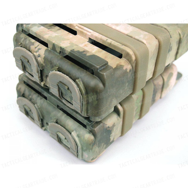 Molle FastMag Magazine Clip Holder Pouch Set Gen. 3 A-TACS Camo