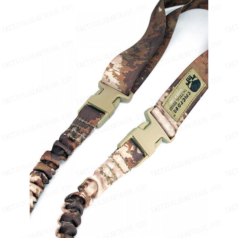 Emerson Elastic Bungee CQB Single Point Rifle Sling A-TACS Camo for $13.64