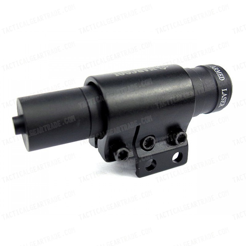 Compact Red Laser Tactical Sight Pointer with 20mm Rail Mount