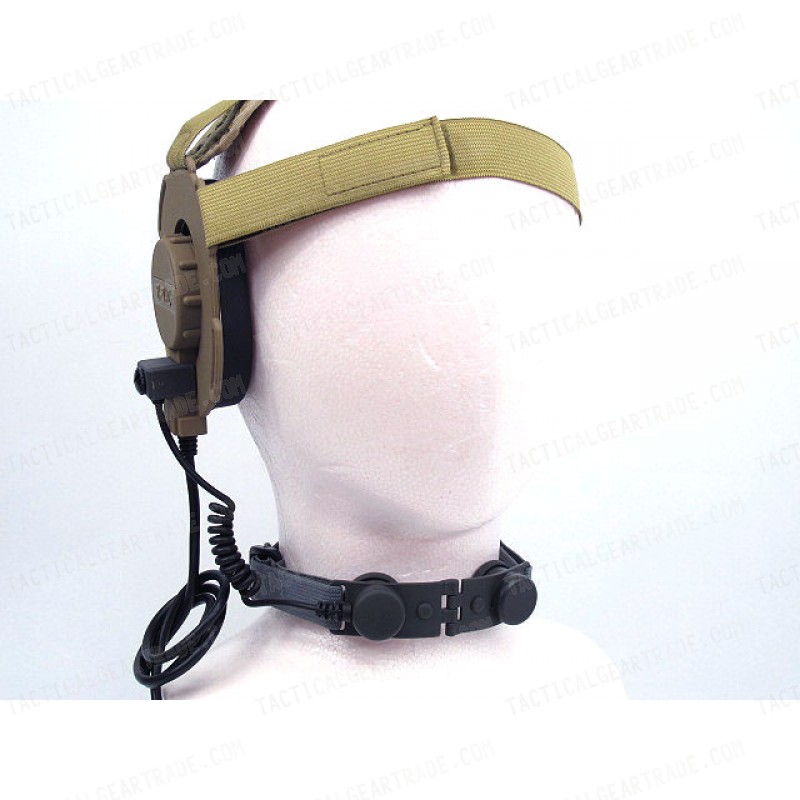 Tactical Throat Microphone 