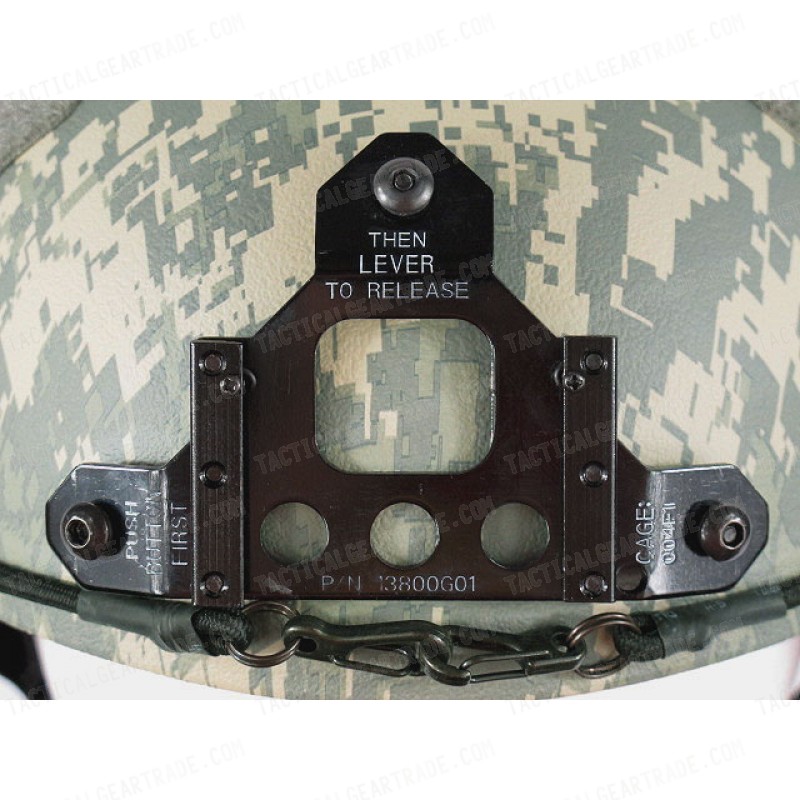 IBH Helmet with NVG Mount & Side Rail Digital ACU Camo