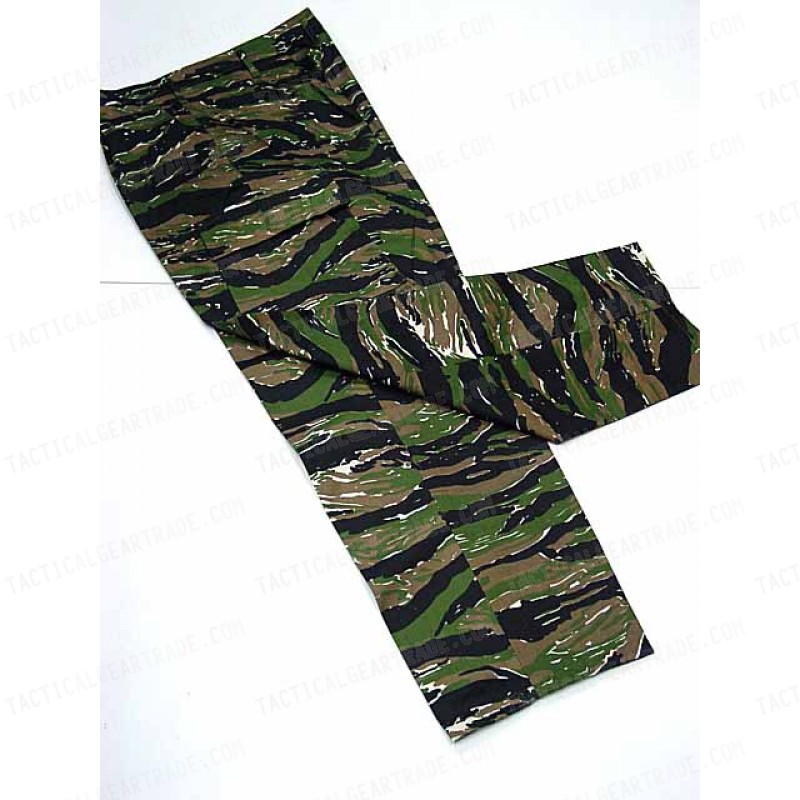 US ARMY Tiger Stripe Camo BDU Uniform Set Shirt Pants