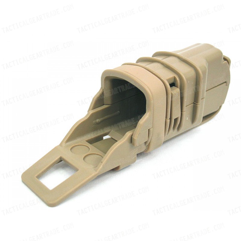 Molle FastMag Magazine Clip Set for Pistol/MP5 Tan