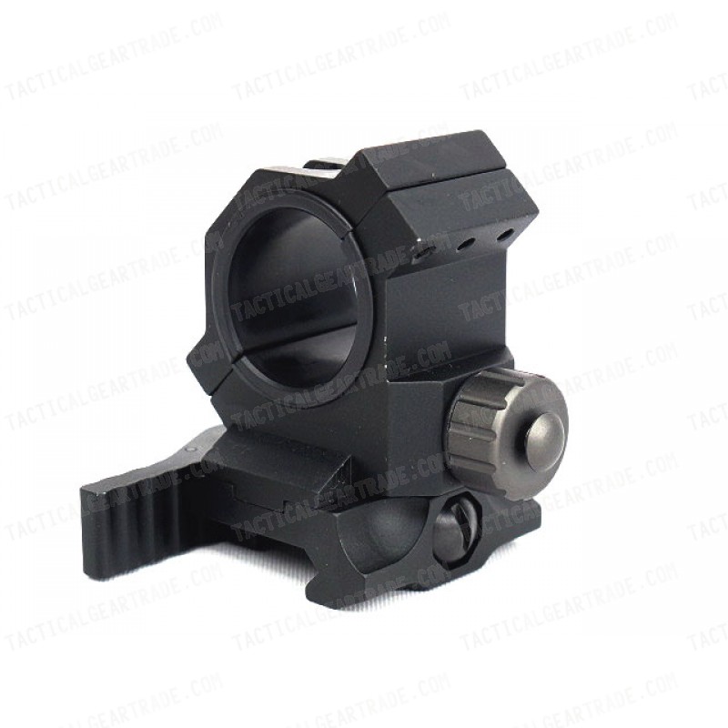 25mm/30mm Scope Red Dot Sight QD Lever Mount Black