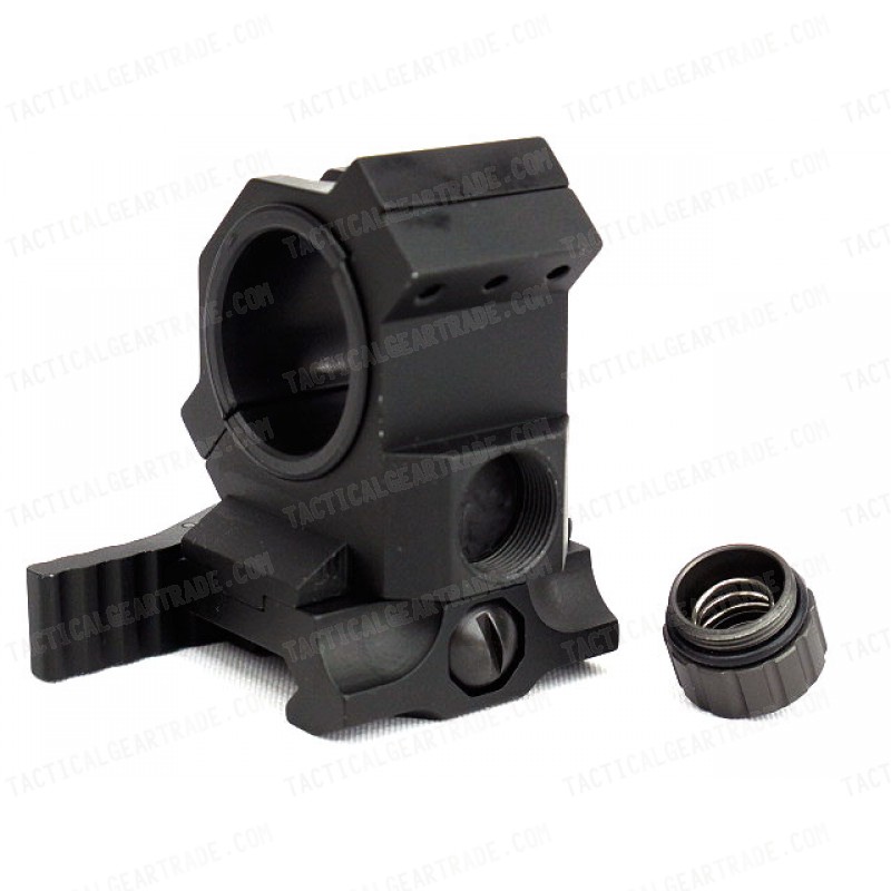 25mm/30mm Scope Red Dot Sight QD Lever Mount Black