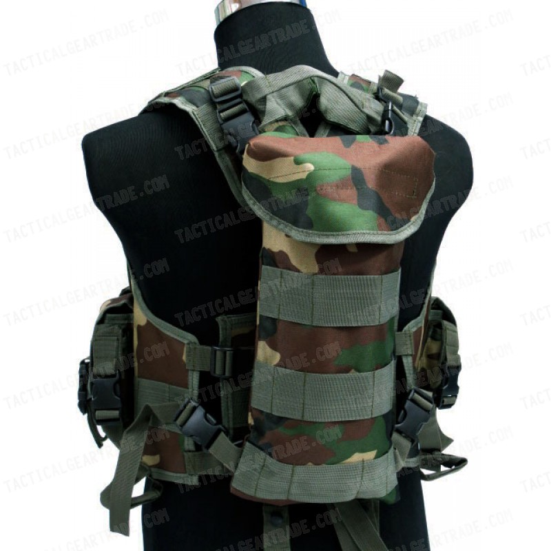 Tactical Tailor Modular Assault Vest (MAV, 1-Piece) 3 Mag 5.56 Kit,  Woodland, 2004 – Gear Illustration