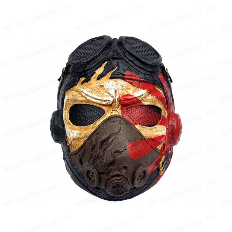 FMA Wire Mesh Kamikaze Airsoft Fiberglass Mask