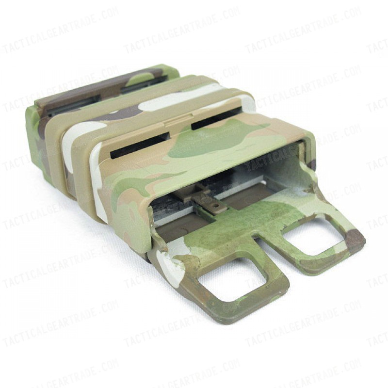 Molle FastMag Magazine Clip Set for M4/Pistol/MP5 Multi Camo