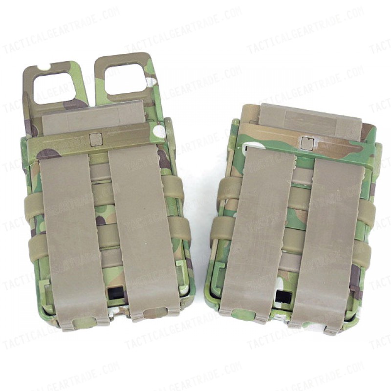 Molle FastMag Magazine Clip Holder Pouch Set Gen. 3 Multi Camo