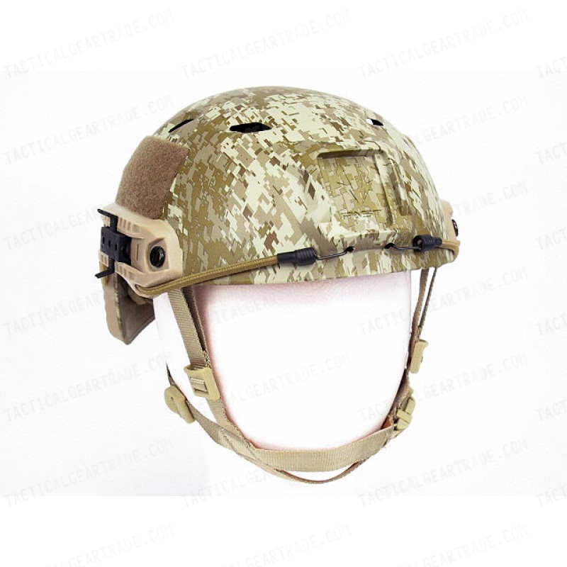 Airsoft FAST Base Jump Style Helmet Digital Desert Camo