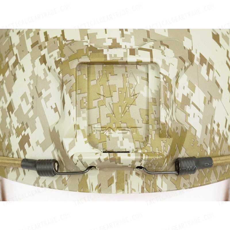 Airsoft FAST Base Jump Style Helmet Digital Desert Camo