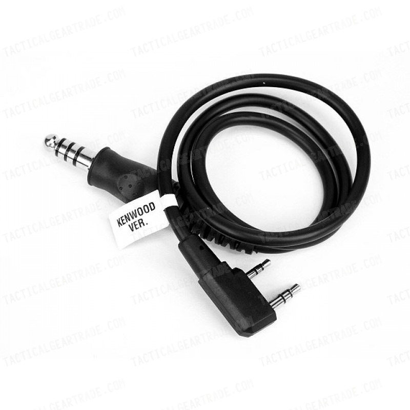 Z Tactical Electronic PTT Wire for Kenwood Radio - Z124