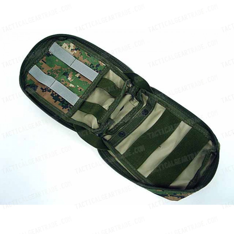 Molle Medic First Aid Pouch Bag Digital Camo Woodland