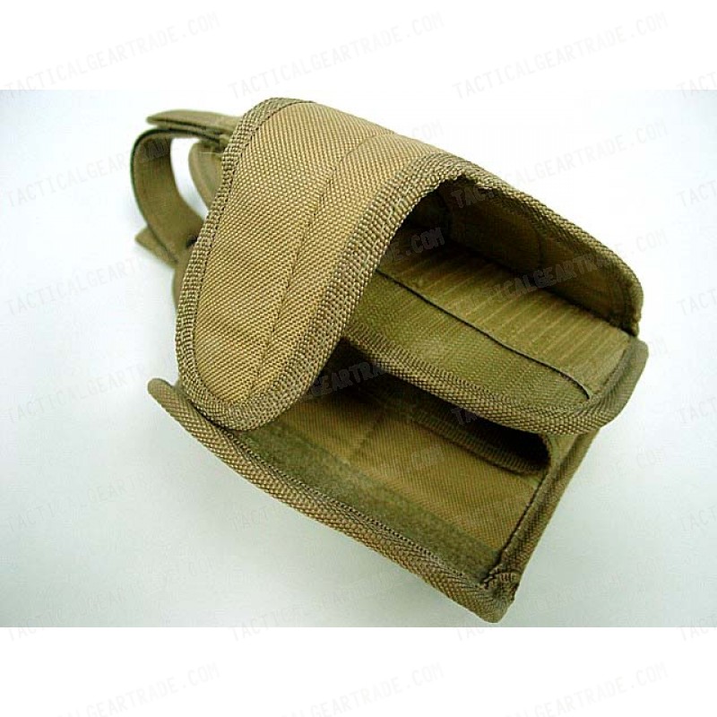 Molle Handgun Pistol Belt RH Holster Coyote Brown