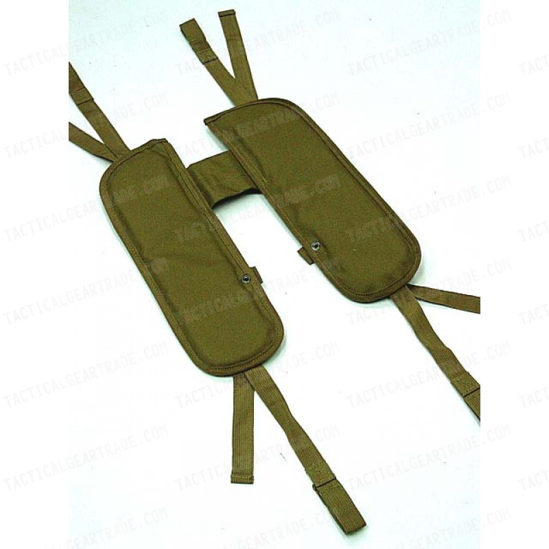 USMC USGI Load Bearing H Harness Suspender Coyote Brown