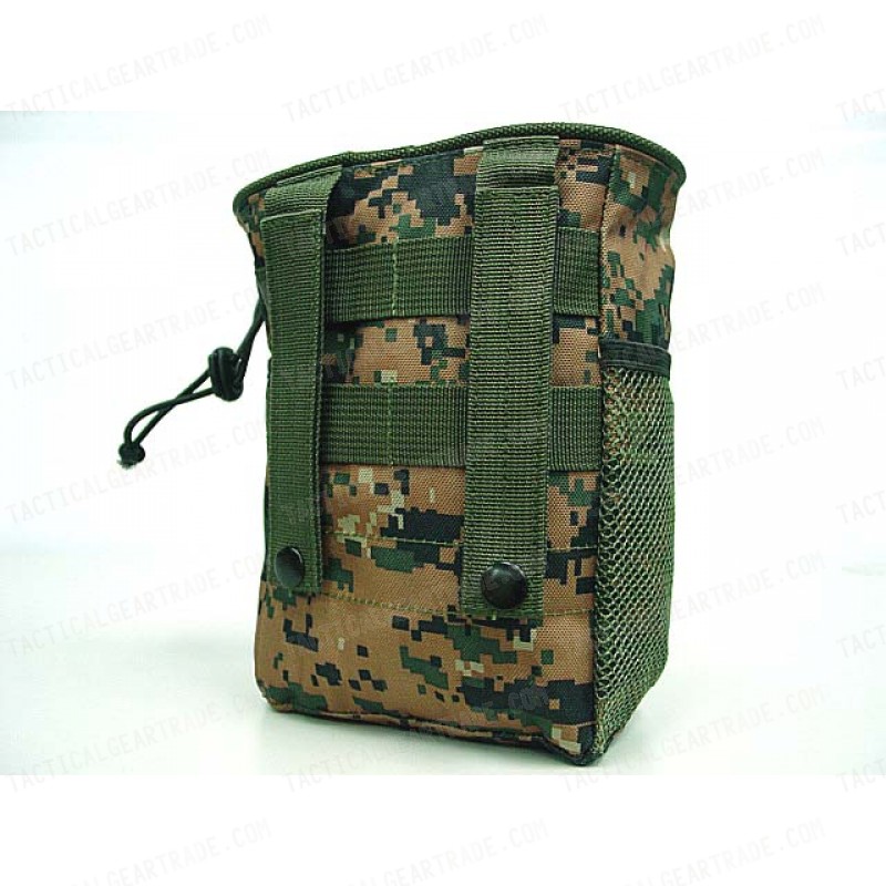 Molle Small Magazine Tool Drop Pouch Digital Camo Woodland
