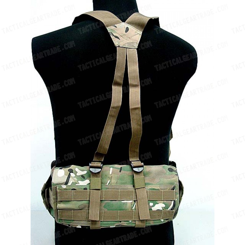 Molle II Panel Platform Waist Belt Suspender Multi Camo