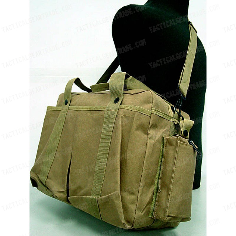 Tactical Shoulder 2 Ways Bowling Bag Coyote Brown