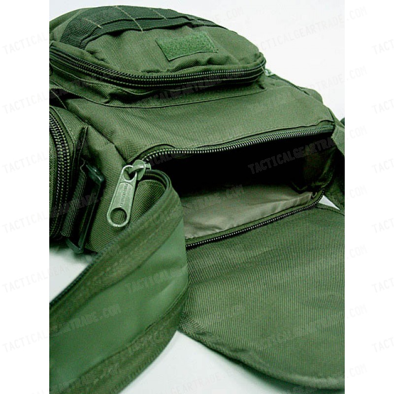 Molle Utility Shoulder Waist Pouch Bag L OD