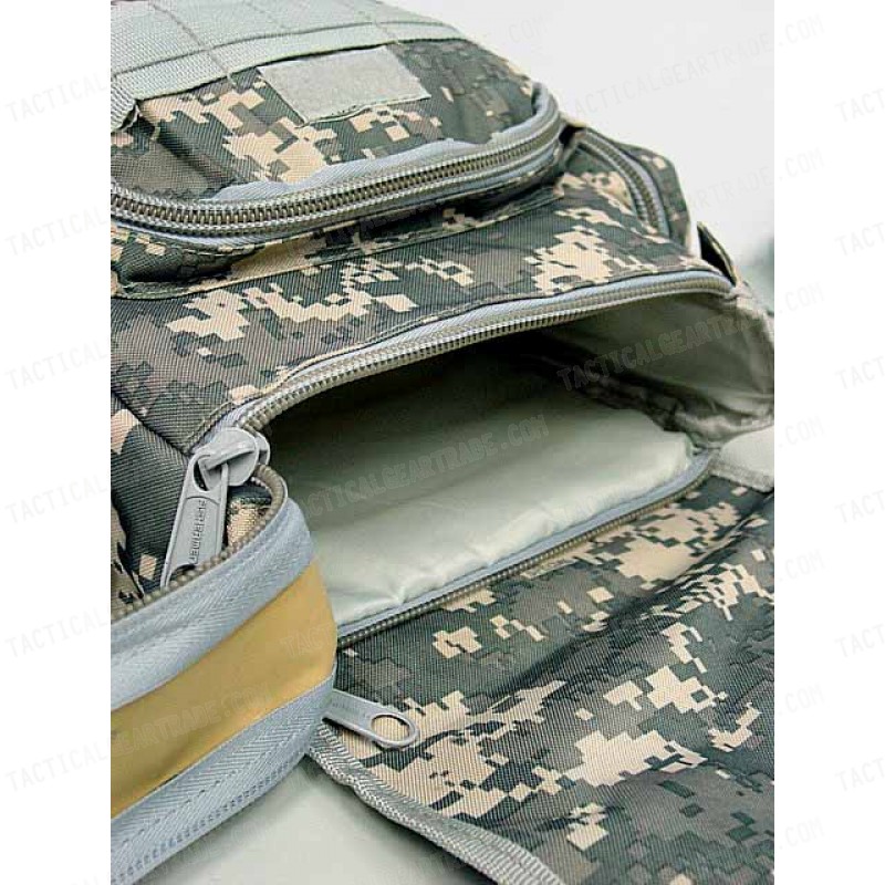 Molle Utility Shoulder Waist Pouch Bag L Digital ACU Camo