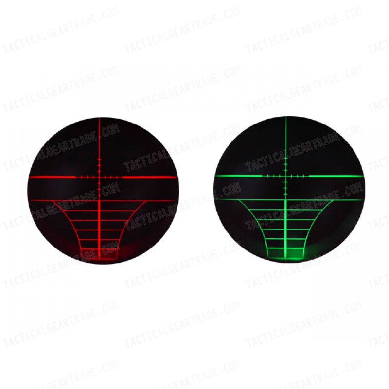 3-9x32 32mm Red/Green Illuminated Crosshair Rifle Scope