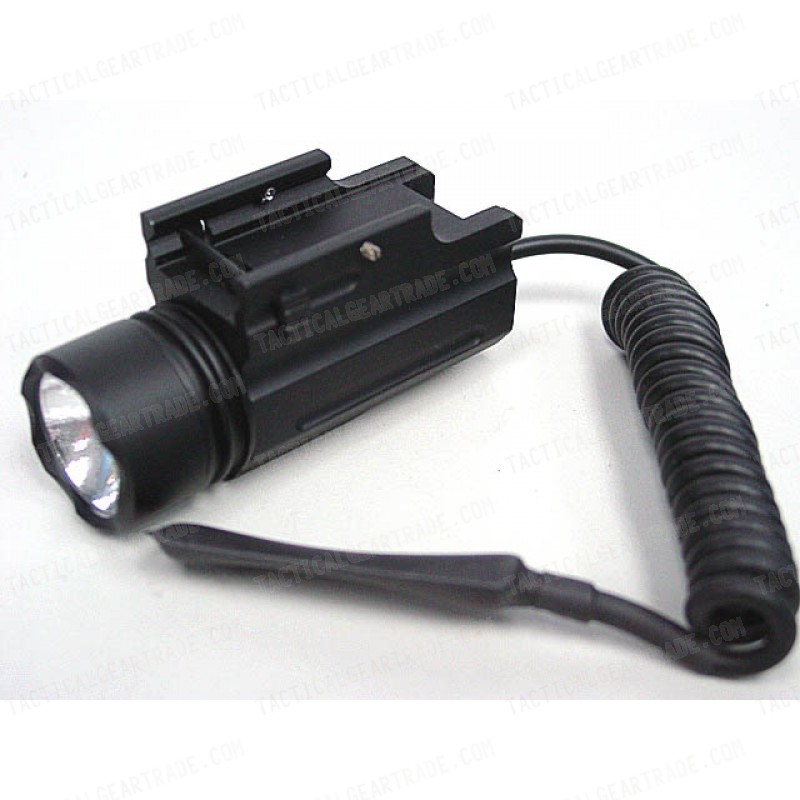 3V Xenon Airsoft Tactical Pistol Flashlight w/Pressure Switch