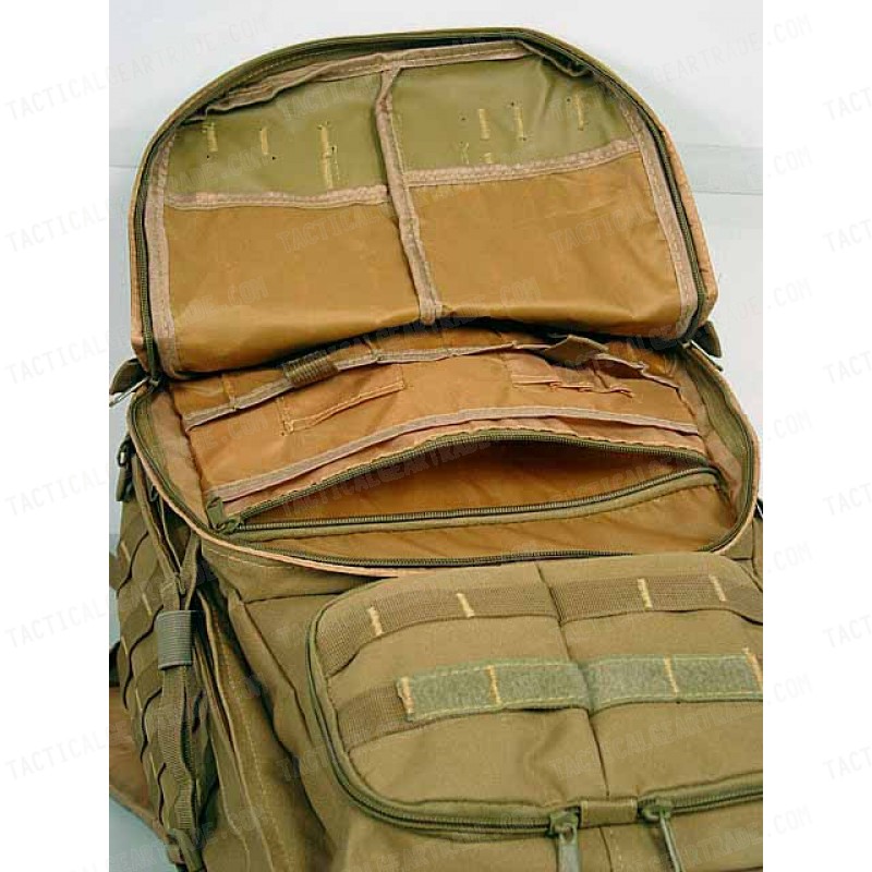 Patrol 3-Day Molle Assault Backpack Coyote Brown