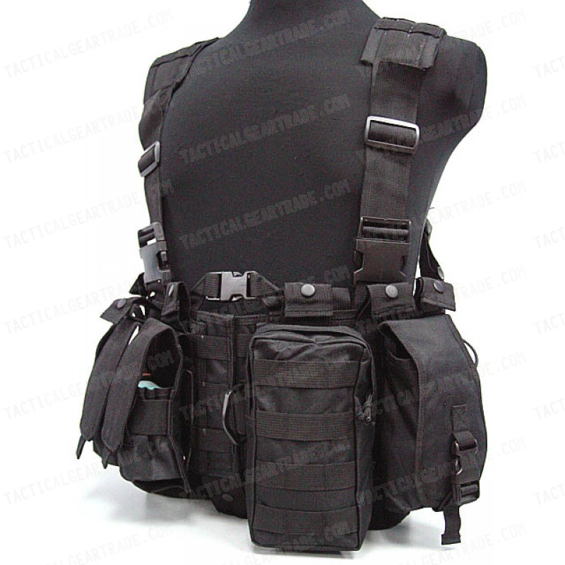 US Delta Force Elite Hydration Molle Vest Black