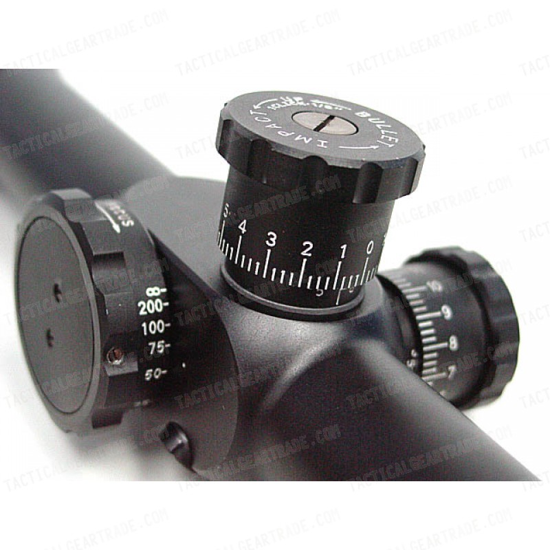 8-32x50 Blue Illuminated Crosshair Sniper Rifle Scope