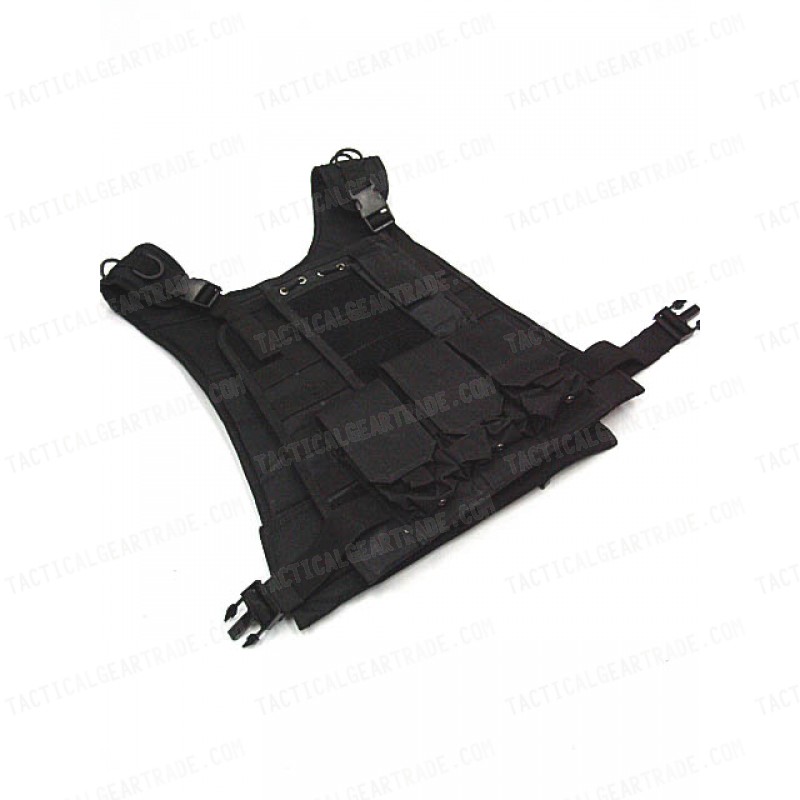 US Marine Assault Molle Plate Carrier Vest Black