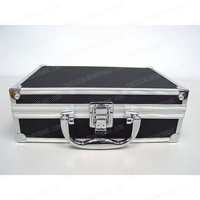 Airsoft Pistol Aluminum Carry Storage Hard Case Box 8.5\