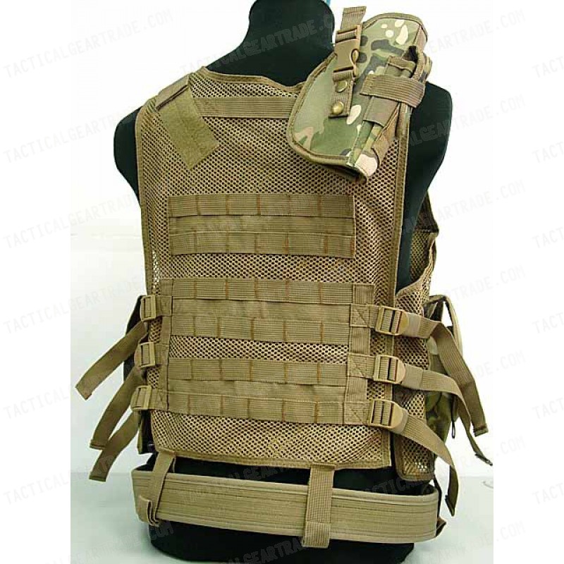 Airsoft Tactical Hunting Combat Vest Multi Camo