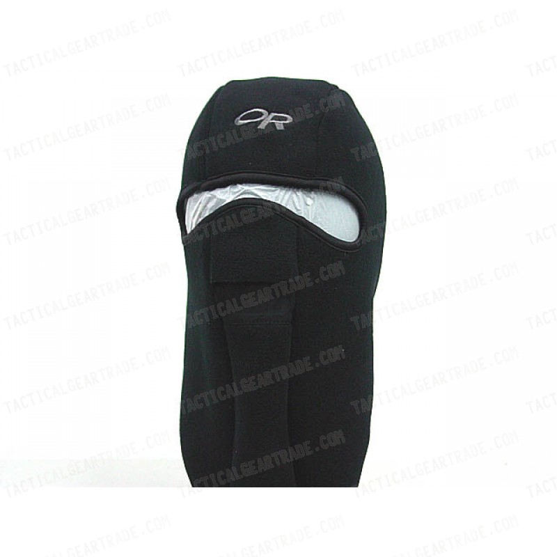 Balaclava Hood 1 Hole Head Face Warmskin Mask Black