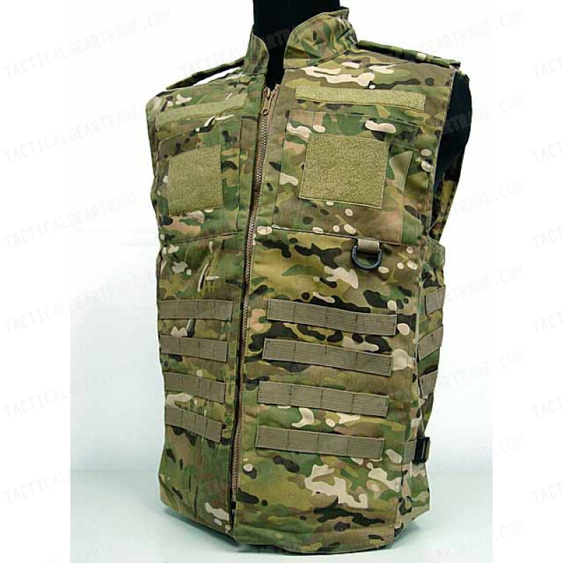 Airsoft Molle Hunting Combat Range Vest Multi Camo