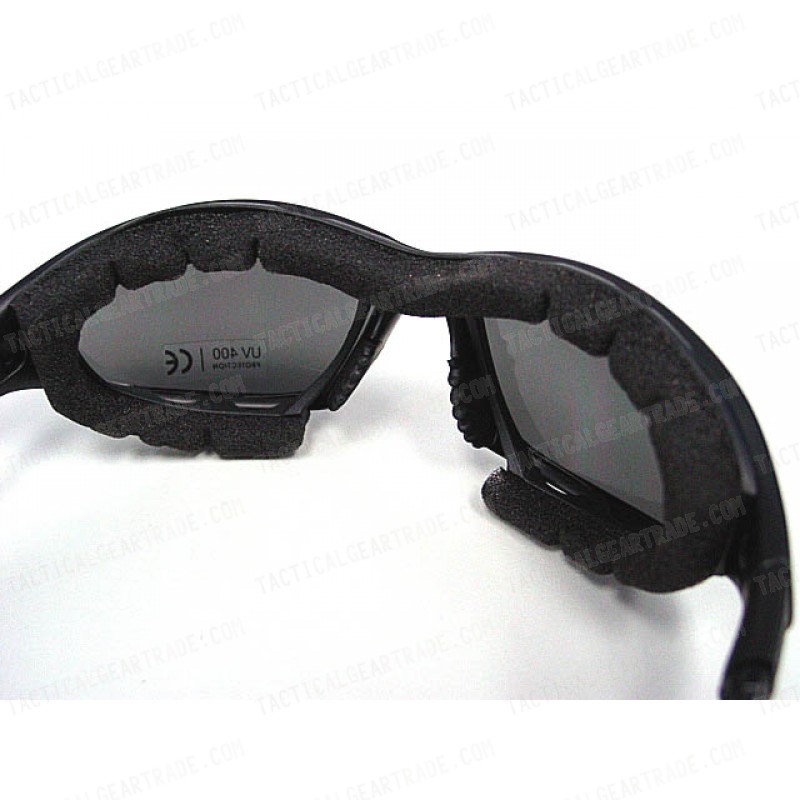 Guarder C4 Tactical Shooting Glasses w/4 Set Lens & Belt