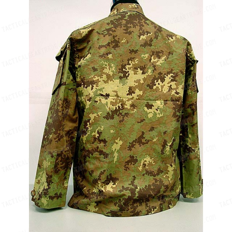 Italian Army Digital Camo Woodland BDU Uniform Set for $36.99